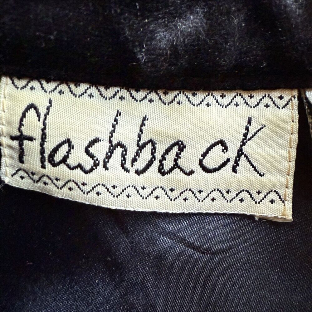 Vintage Flashback Patch Work Button Up Jacket In … - image 7